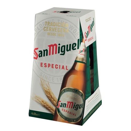 San Miguel Bière 4x33cl