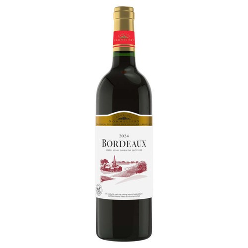 Club des Sommeliers Bordeaux Rouge, 75cl