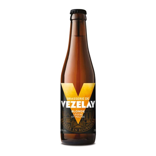 Vezelay Bière Blonde Bio 33cl