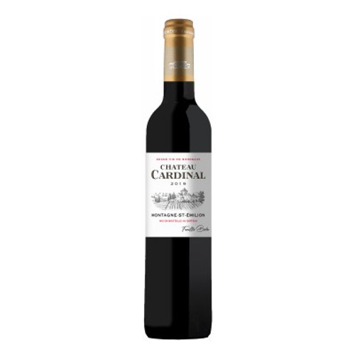 Château Cardinal Montagne Saint-Émilion, Grand Vin Rouge De Bordeaux, 135% V Ol 37,5cl