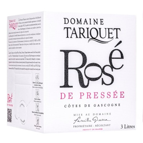 Domaine Tariquet Rosé De Pressée Côtes De Gascogne 3L