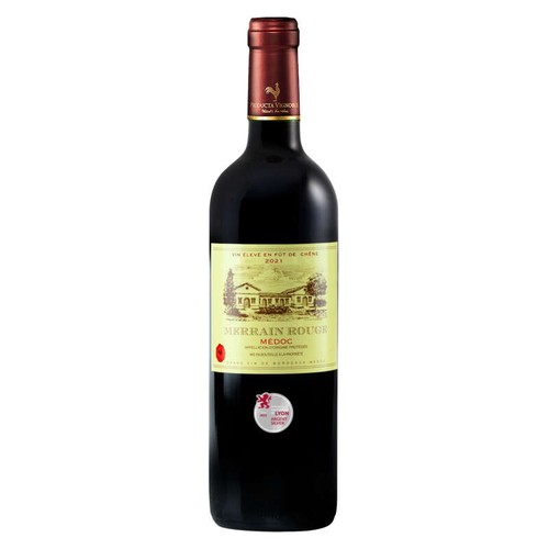 Merrain Rouge Médoc Aop, Rouge 75cl