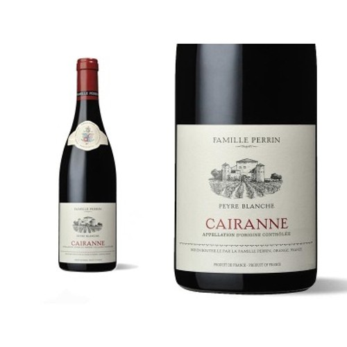 "Peyre Blanche" Famille Perrin Vallée du Rhône Cairanne A.O.P. Rouge 75CL