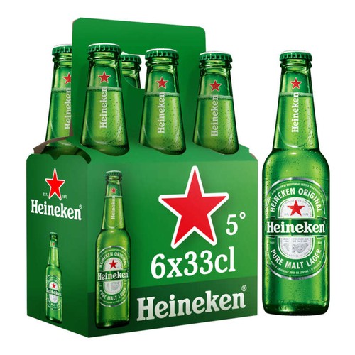 Heineken Bière Blonde 6x33cl