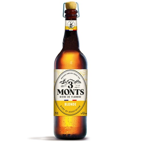 3 Monts Bière Blonde de Flandre 75cl
