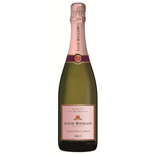 Perle d'Aurore Louis Bouillot Effervescents Crémant-De-Bourgogne A.O.P. Rose 75CL