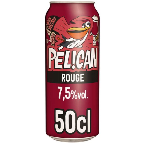 Pélican Rouge boite 50cl