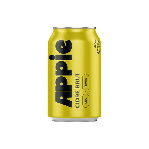 Appie Cidre Brut  4,7% vol 33cl