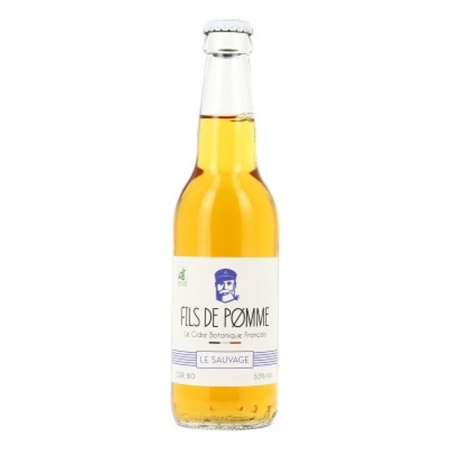 [Par Naturalia] Fils de Pomme Cidre Brut Le Sauvage Bio 33cl