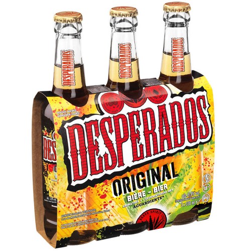 Desperados Bière Aromatisée À L'Agave 5°9 3x33cl