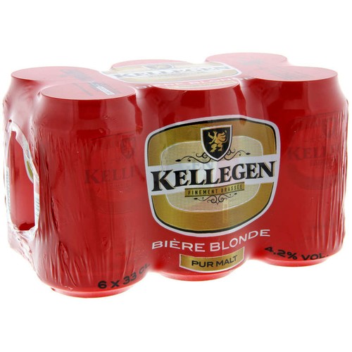 Kellegen Bière blonde - Alc. 4,2% vol. - 6x33cl