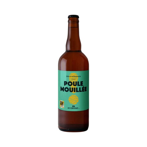 Tandem Poule mouillée Bière IPA 75cl