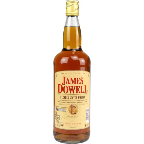 James Dowell Blended scotch whisky - Alcool 40 % vol. - 100cl