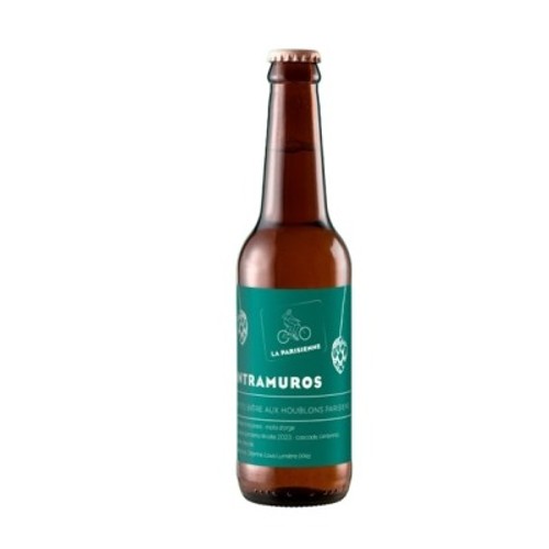 La Parisienne intramuros Bière Bio 5% 33cl