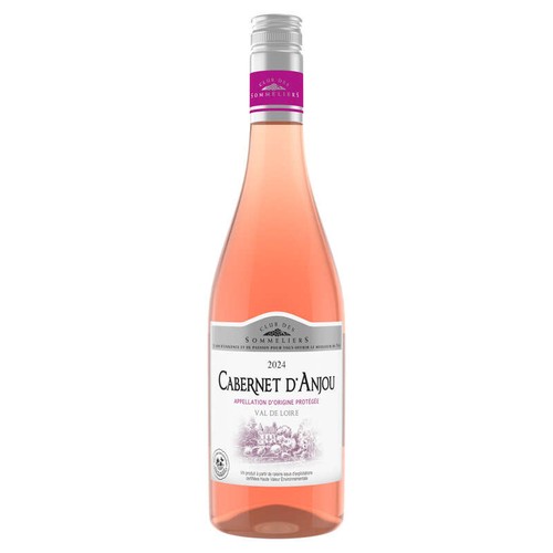 Club des Sommeliers Cabernet d'Anjou - Val de Loire - Vin rosé - 75cl