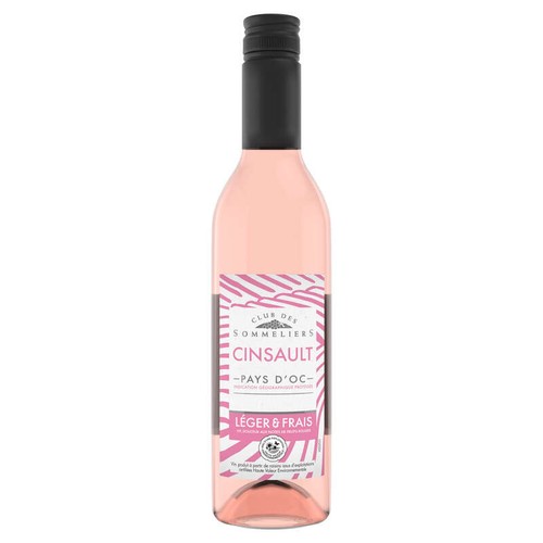 Club des Sommeliers Cinsault pays d’Oc 37,5cl
