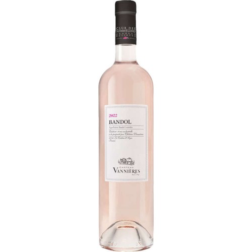 Bandol 2021 Châteaux Vannieres Rosé 75cl