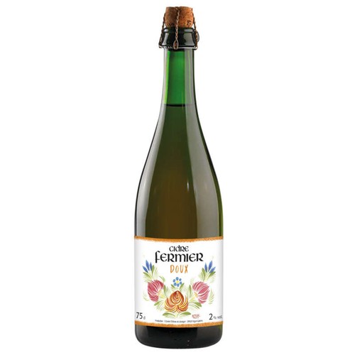 Henriot Cidre doux fermier 2% 75cl