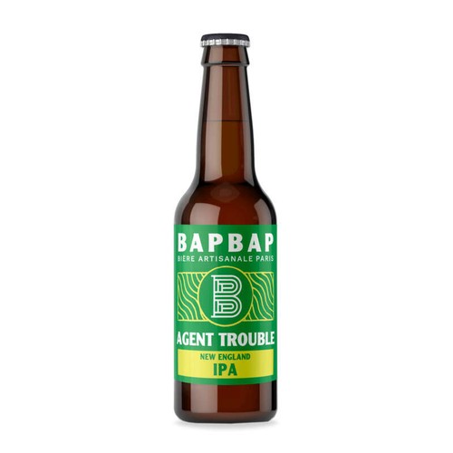 Neipa Bapbap Agent Trouble Bière New England Ipa 33cl
