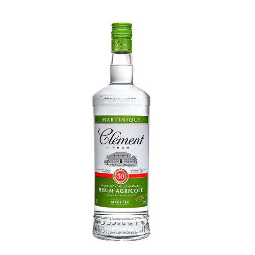 Clément Rhum Agricole Blanc 50% Vol 1L
