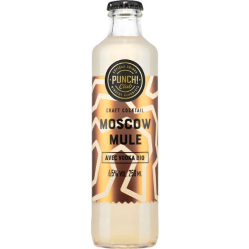 Punch! Cocktail moscow mule 6.5%vol 250ml