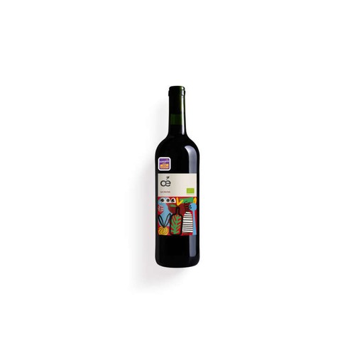Oé Merlot Rouge Vin de France Bio 75cl