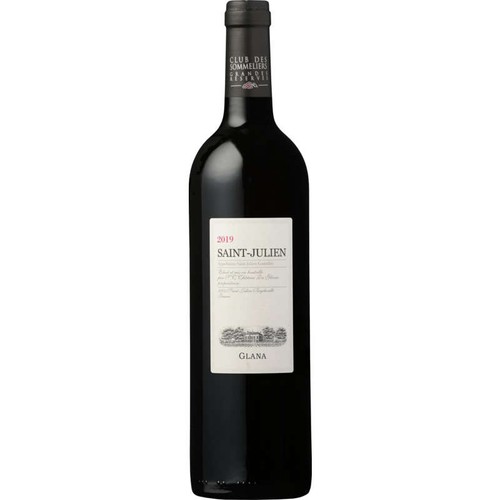 Grandes Reserves Saint-Julien - Bordeaux - Glana - Vin rouge - Par Club des Sommeliers - 75cl