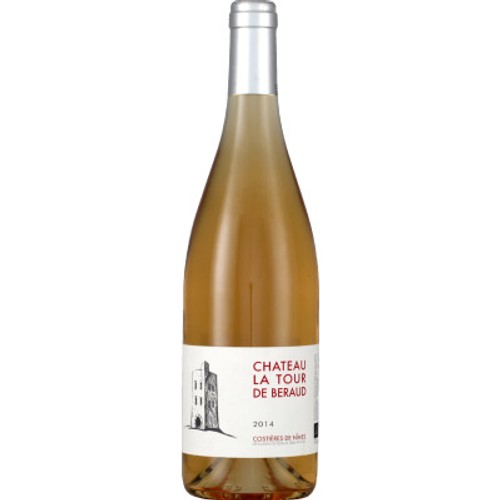 Costières De Nîmes Château La Tour De Béraud Vin Rosé 2014 Bio 75Cl