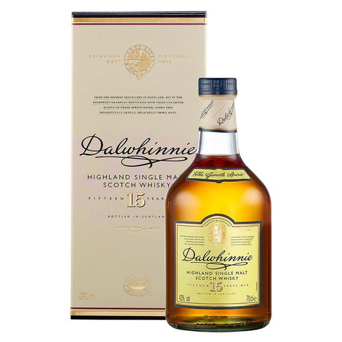 Dalwhinnie Whisky Ecosse Highland Single Malt 15 Ans 43 % Vol. 70cl
