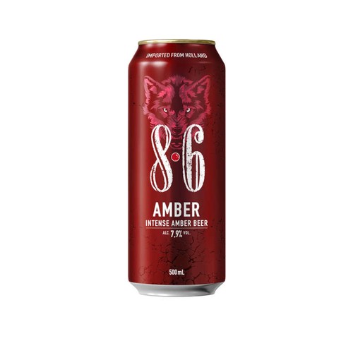 8.6 Bière Amber 50cl