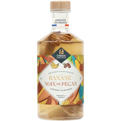 La Fabrique a Alcool Rhum Arrangé Banane Pécan 70cl