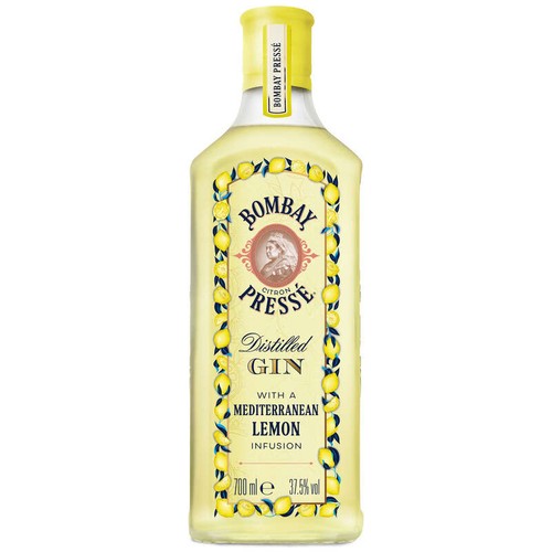 Gin Bombay Citron Pressé 37,5° - 70cl