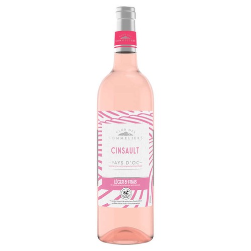 Club Des Sommeliers Igp Oc Cinsault Rosé Hve 75cl