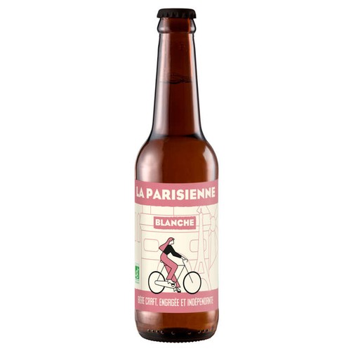 Brasserie La Parisienne Bière Blanche Bio 33cl