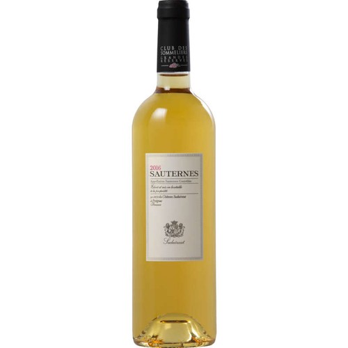 Grandes Reserves Sauternes - Bordeaux - Suduiraut - Vin blanc - Par Club des Sommeliers - 75cl