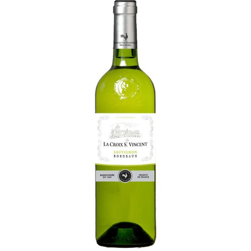 La Croix Saint Vincent Bordeaux AOP, blanc 75cl