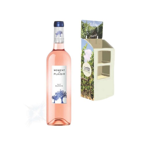 Moment de Plaisir Nuit Blanche IGP Pays D’Oc Rosé 2023 75cl