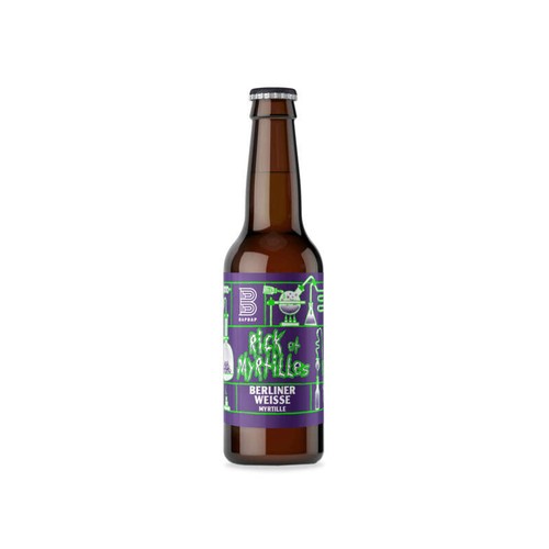Bap Bap Bière Rick & Myrtille 4% 33cl