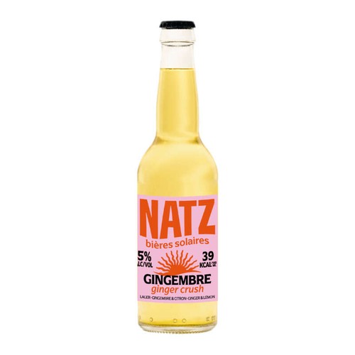 Natz Bière Gingembre 5% 33cl