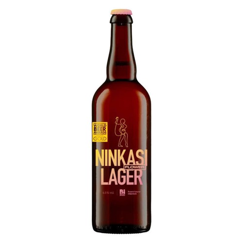 Ninkasi Bière Flower Lager 6,5% 75cl
