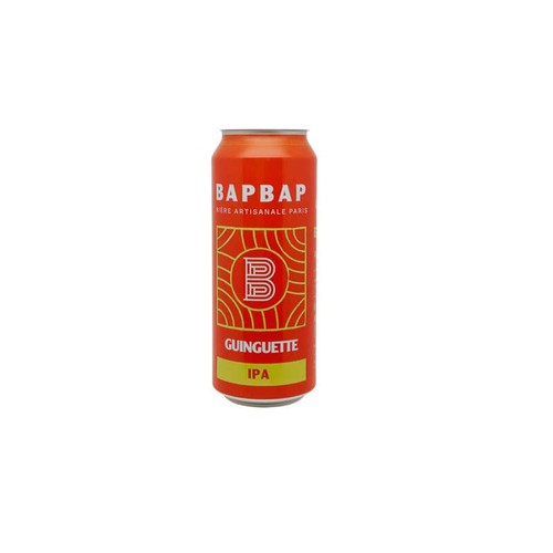Bapbap Bière artisanale Parisienne Guinguette IPA 5,8% vol 50cl