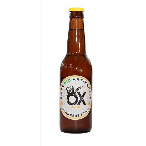Brasserie Marcoussis Bière Ox'Bier Blonde 33cl