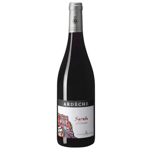 Vignerons Ardéchois IGP Ardèche Syrah Les Classiques Rouge 75cl