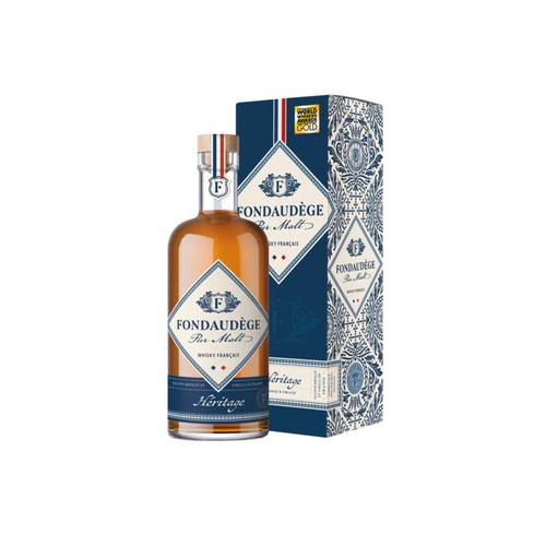 Fondaudege Heritage Whisky Single Malt Sous Étui Français 40° 70cl