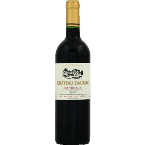 Château Daubiac Bordeaux Aop, Rouge 75cl