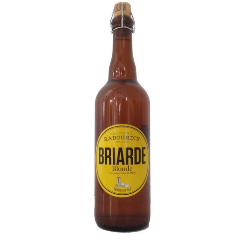Brasserie Rabourdin Bière Blonde Briarde 75cl