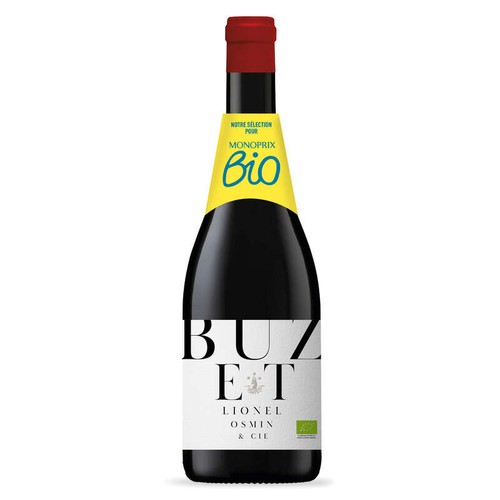 Monoprix Bio Buzet Lionel Osmin & Cie, SSA, Rouge 75cl