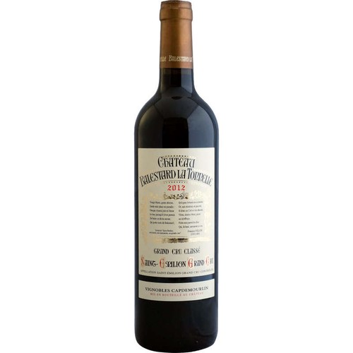 Château Balestard la Torelle stemilion tonnelle cru rouge 75cl
