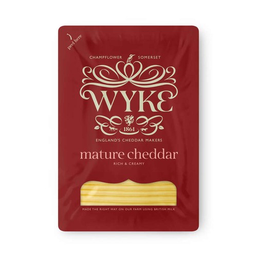 Wyke Farms Cheddar 8 Tranches 160g