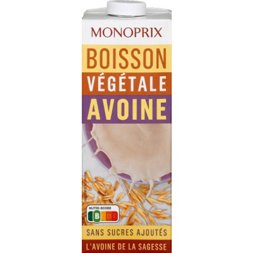 Monoprix Boisson Végétale Avoine 1L